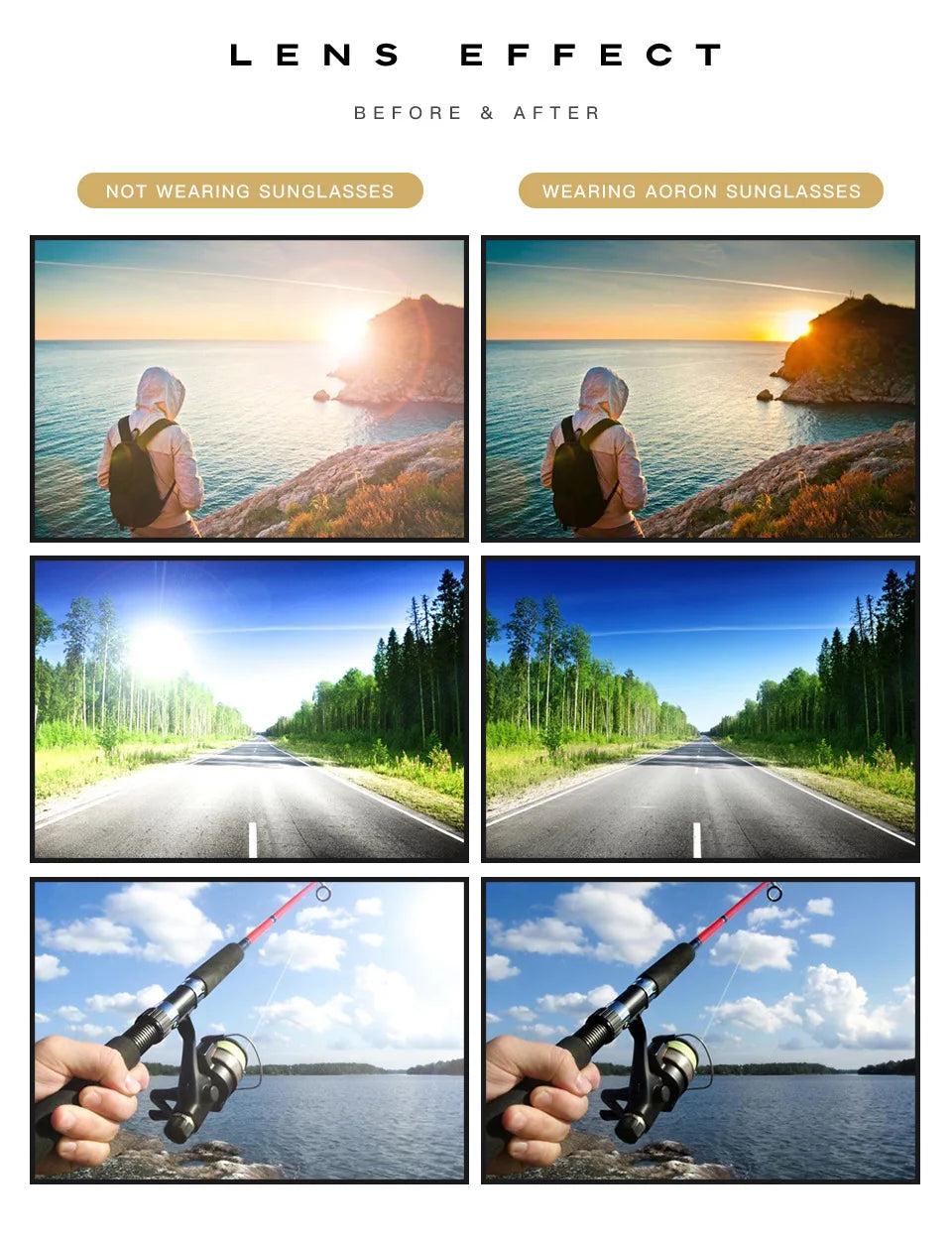 VCKA Polarized Myopia Sunglasses TR90 Men Women Classic Sport Driving Glasses Male Colorful Lenses Customized Prescription UV400