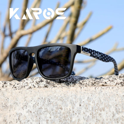 KAROS Polarized Sunglasses Unisex Car Driver Anti-Glare Goggles Outdoor for travel fishing beach UV400 eyeglasses