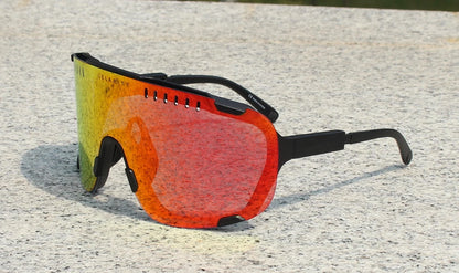 Original DEVOURS Photochromic Cycling Sunglasses Men women Sport Mountain Bike bicycle Glasses MTB Eyewear Discoloration