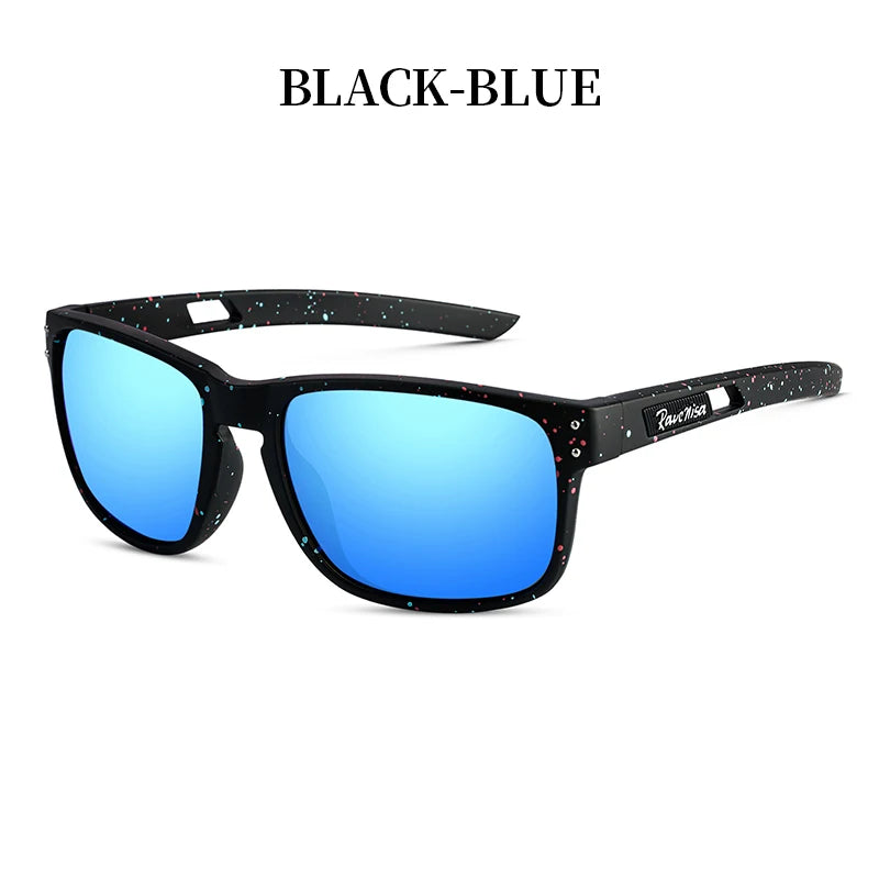 Men's Sunglasses New Arrival Square Polarized Sunglasses Goggles Sun Glasses TR90  With UV Protection