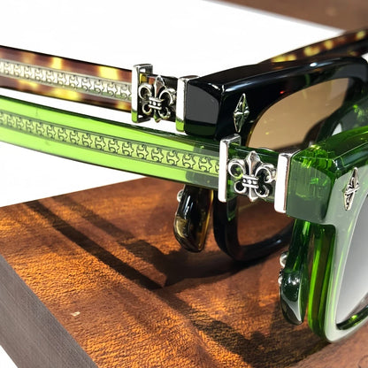 2025 Men's High end Retro Acetate Glasses Women's Fashion Designer Luxury Sunglasses Outdoor Travel Mountaineering Bicycle UV400