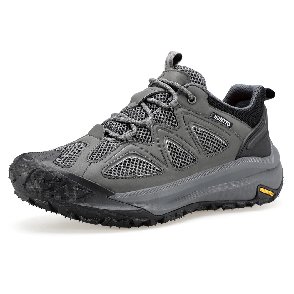 HUMTTO Trekking Shoes for Men Mountain Climbing Sneaker Outdoor Sports Shoe Breathable Walking Casual Sneakers Man Hiking Boots