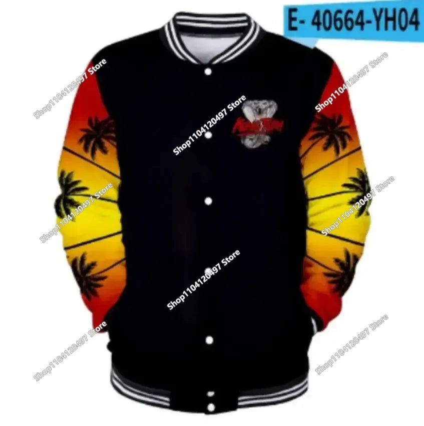 New Japanese Anime Dragon Ball Z Varsity Jacket Autumn Casual Sweatshirt Hoodie Coat Jacket Brand Baseball Jacket