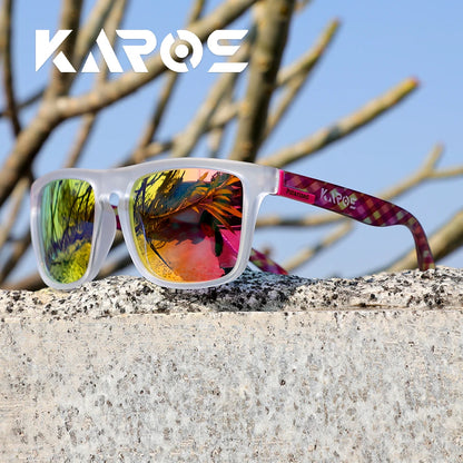 KAROS Polarized Sunglasses Unisex Car Driver Anti-Glare Goggles Outdoor for travel fishing beach UV400 eyeglasses