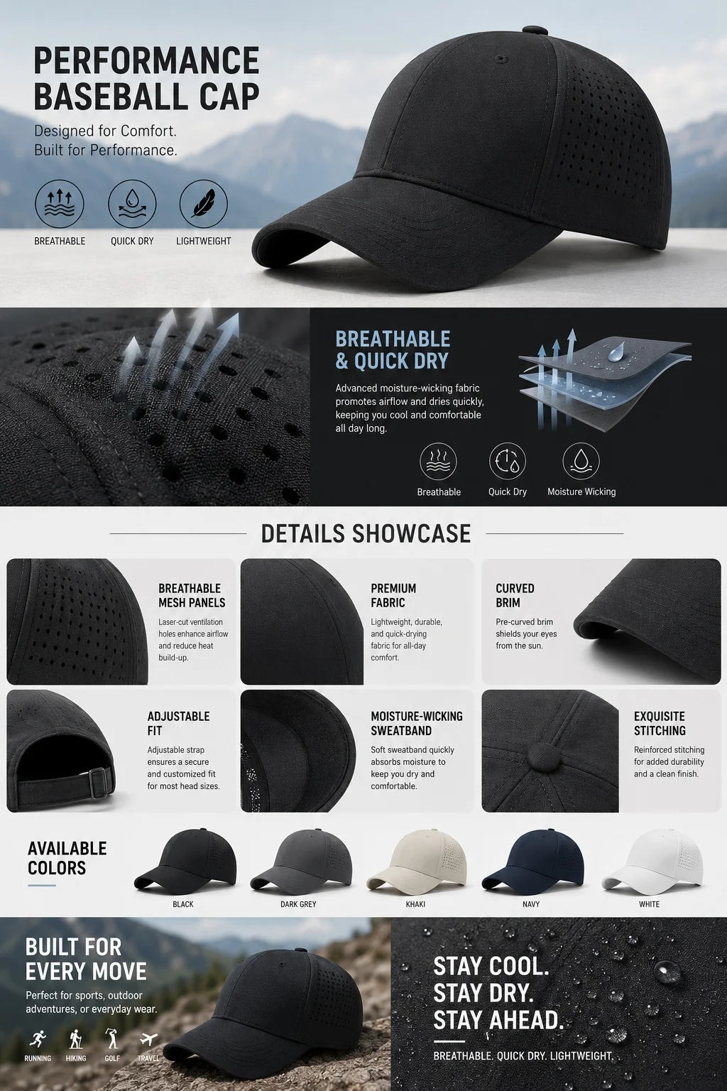 Summer New Neutral Dragon Ball Sports Baseball Hat Outdoor Sunscreen Leisure Travel Hat Anime Enthusiast Gift