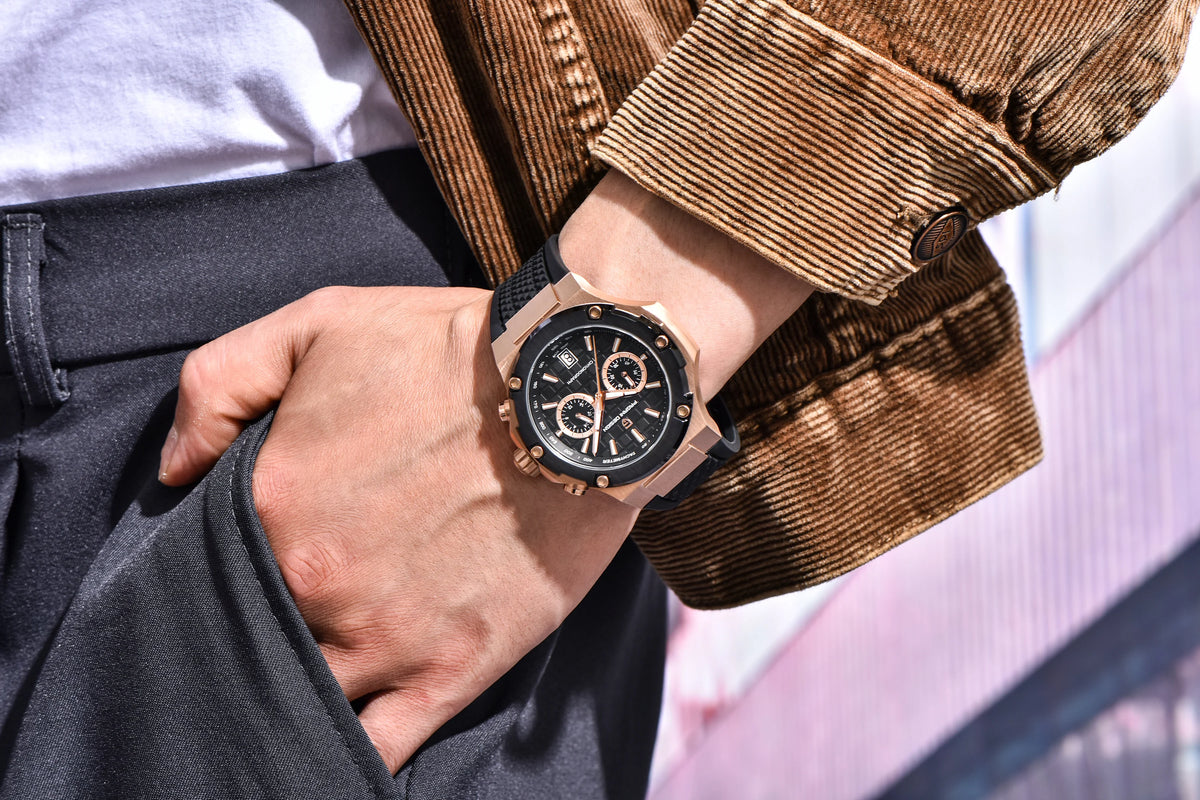 PAGANI DESIGN 2026 New Men's Watches Luxury Quartz Watch For Men Waterproof Sport Chronograph Luminous Wristwatch Men Clock Man