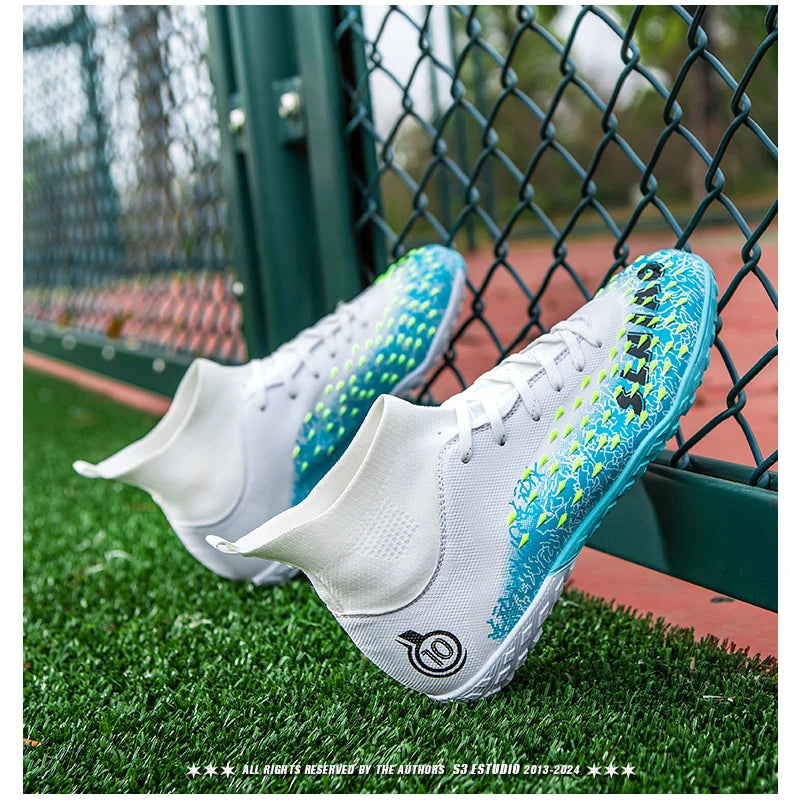 Professionelle fodboldsko til mænd, fodboldstøvler til klubbrug, originale indendørs fodboldsko, støvler til bane, græs og træning, TF/FG-sneakers