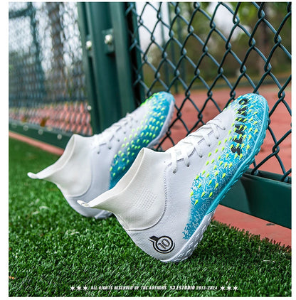 Professionelle fodboldsko til mænd, fodboldstøvler til klubbrug, originale indendørs fodboldsko, støvler til bane, græs og træning, TF/FG-sneakers