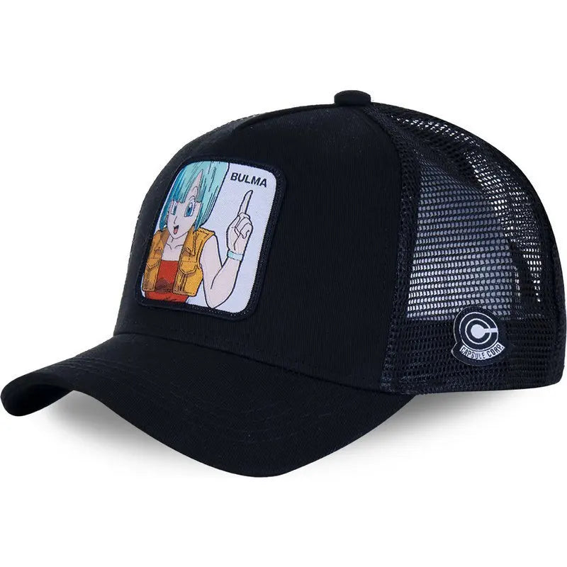 Dragon Ball Caps Cartoon Women Men Hats GOKU Super Saiyan Shenron GOTENKS VEGETA Cell BULMA Fashion Hip Hop Baseball Cap