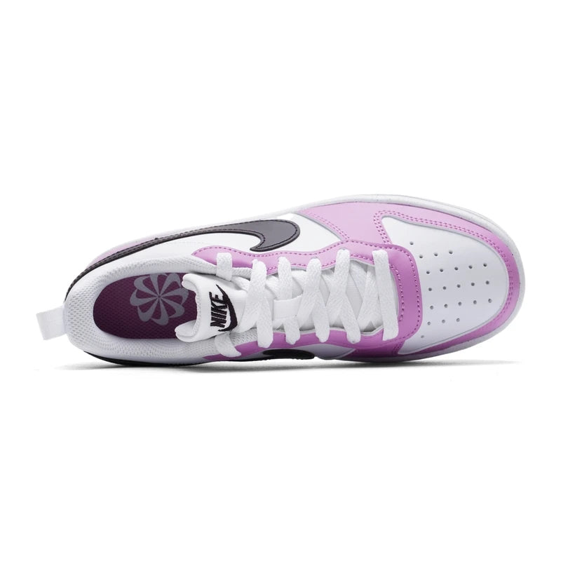 Nike (Nike) Women's Shoes Court Borough Low (Gs) Trendy Fashion Low-Top Sneakers Skateboard Shoes Dv5456-136