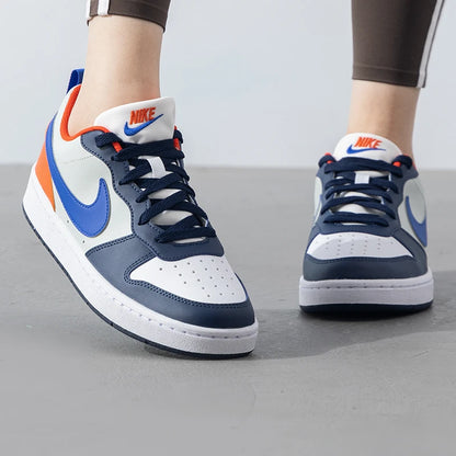 Nike Women's Sports Shoes Court Borough (Gs) Retro Casual Shoes Low-Top Sneakers Dv5456-401