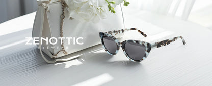 ZENOTTIC Retro Cat Eye Polarized Sunglasses Handmade Acetate UV400 Protection Sun Glasses Shade for Women