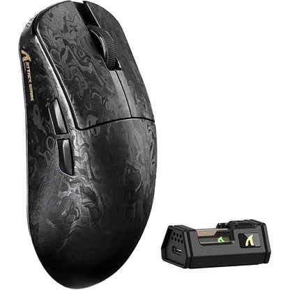 ATTACK SHARK R11 ULTRA 49g kulfiber 8000Hz trådløs gamingmus, 42000 DPI, 20000 FPS, PAW3950MAX, Nordic 52840-chip