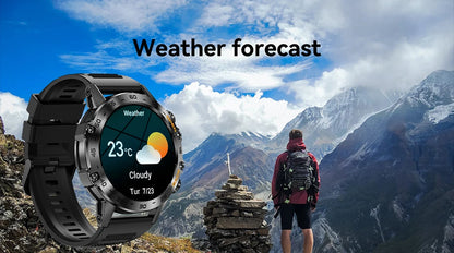 MEVADEN Steel 1.39 inch Men Luxury Smart Watch Bluetooth Call Sport Fitness Tracker Health Monitor Smartwatch for Male MD52