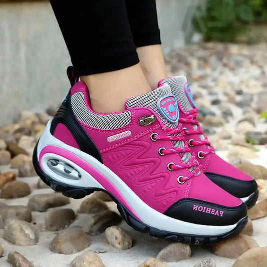 Women’s Sports Shoes Platform Sneakers Fashion Outdoor Hiking Non-Slip Casual Low-Top Running Shoes Women’s Footwear