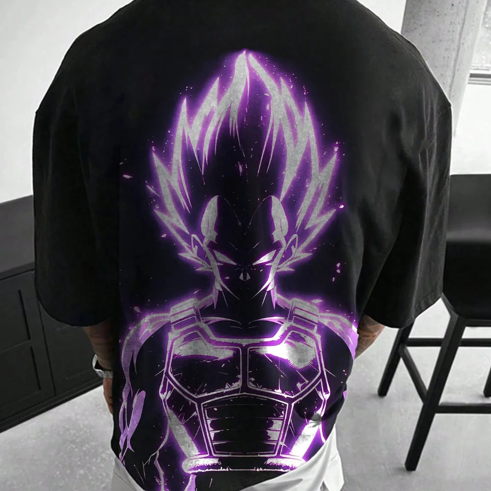 Dragon Ball Men's and Women's T-shirt Cell Anime Brand Design Sense Tee Summer Spring Boy's Short Sleeves Parent-child Outfits