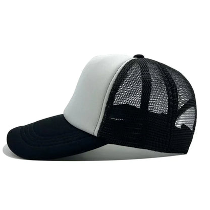Fashion Cute SpongeBobs Print Baseball Cap Cartoon Men Women Summer Sun Mesh Hat Anime Adjustbale Sunshade Golf Cap Trucker Hat