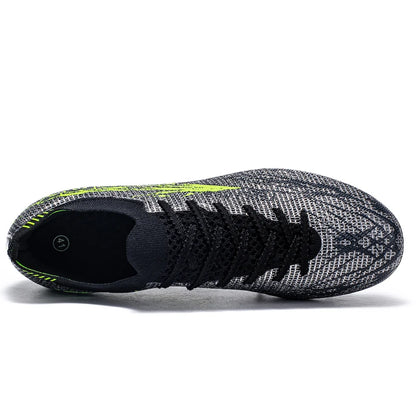 Chaussures de football pour hommes, respirantes, légères, pour terrain extérieur, entraînement, baskets de sport