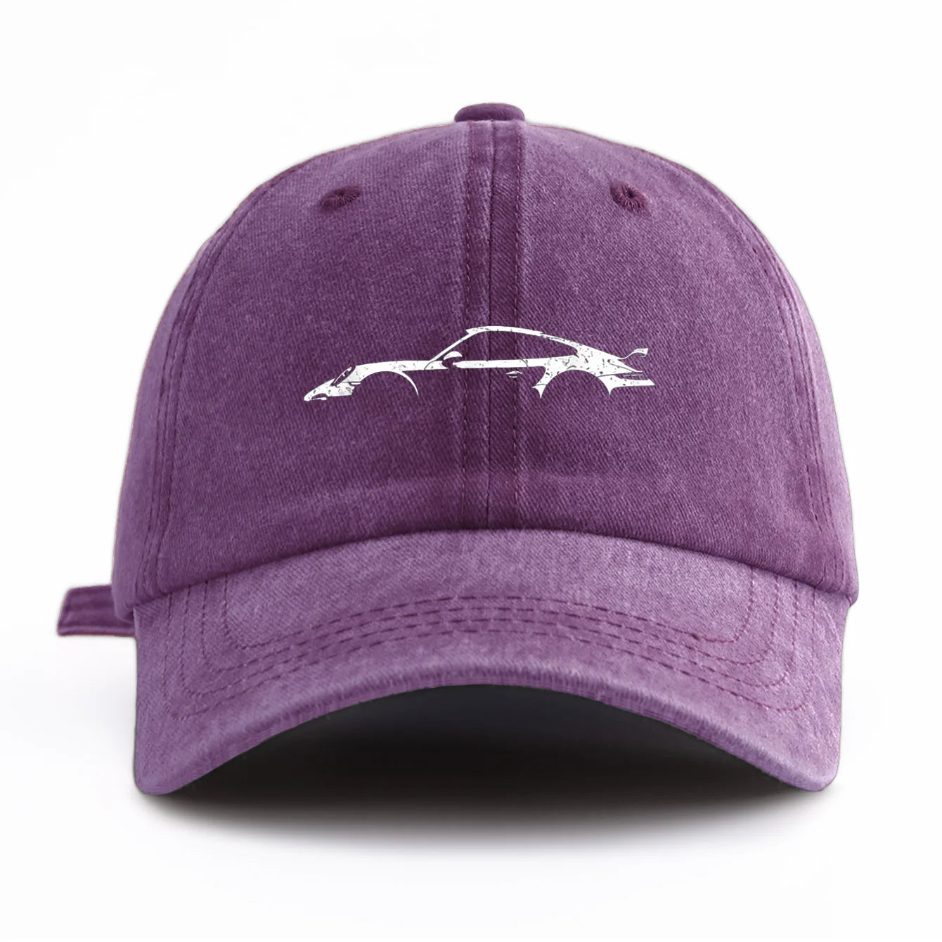 1pc 911 Print Washed Baseball Cap for Adults,  Minimalist Retro Style Casual Soft Adjustable Dad Hat, Perfect As Gift