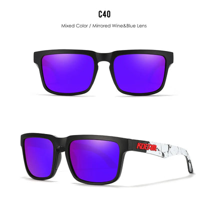 Kdeam High Quality Original Brand Design Polarized Sunglasses for Women Men Fashion Unisex  Trendy Outdoor Eyewear For Couple