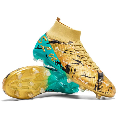 Brand Fashion Football Sneakers for Men Women Professional Field Boot Big Size 46 Long Spikes Soccer Cleats Men botas de futbol