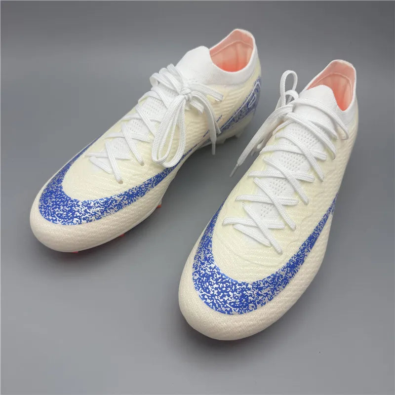Mens Soccer Cleats Outdoor FG Professional Football Shoes Lightweight Breathable Youth Boys Athletic Training Sneakers