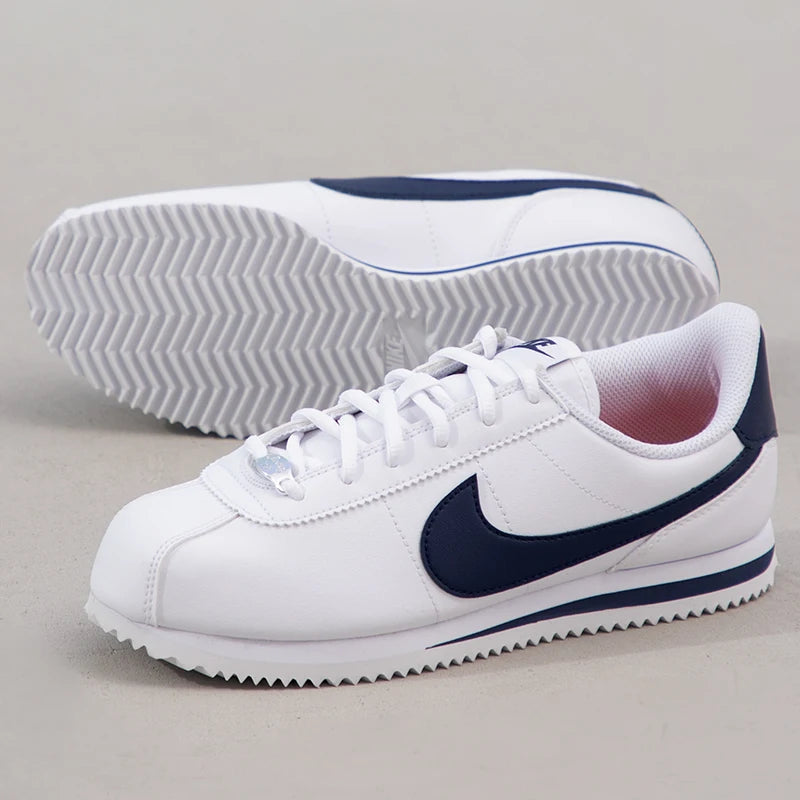 Nike ženski čevlji Cortez Basic Sl Bg športni čevlji vsakodnevni čevlji zračni klasični beli čevlji superge 904764-106