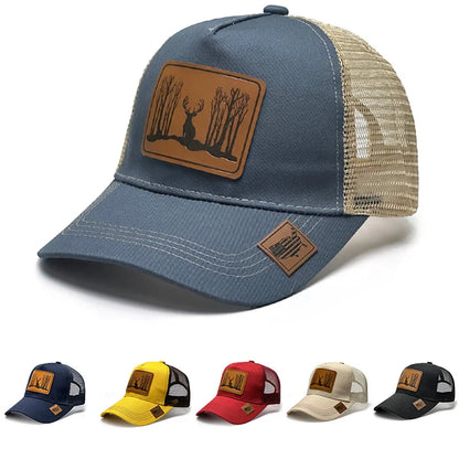 Mode Läder Lyxiga basebollkepsar Dam Herr Sportvisir Snapback-keps Solhatt Gorras Hombre Designer-truckerhatt herrkeps