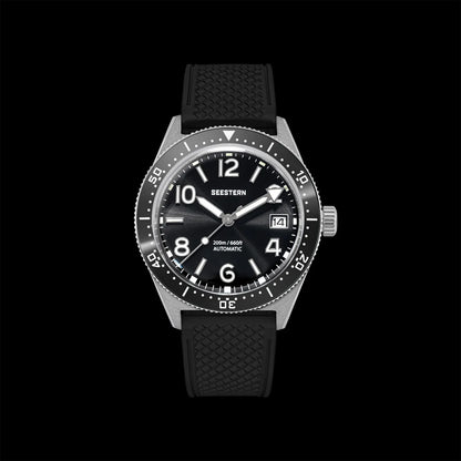 SEESTERN Diver Men's Watch Automatic Mechanical Wristwatches NH35 Movement Ceramic Bezel 20Bar Waterproof Sapphire Luminous S434-2