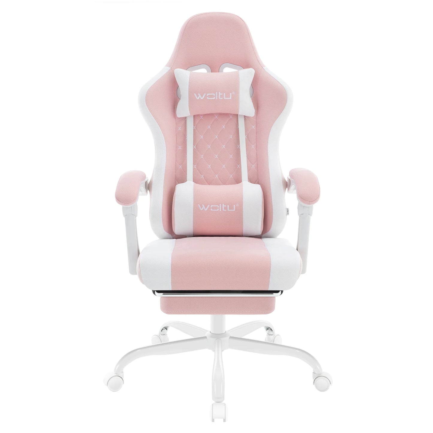 WOLTU sukamoji kompiuterio kėdė su masažo funkcija, ergonominė biuro kėdė su pagalvėle ir pakoju, reguliuojamo aukščio gaming kėdė