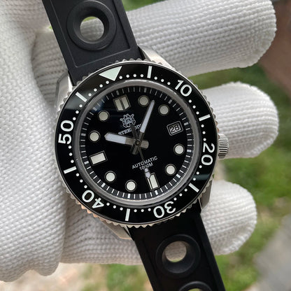 STEELDIVE SD1968 44MM Ceramic Bezel Insert Stainless Steel Case 1000m Waterproof NH35 Dive Watch Automatic