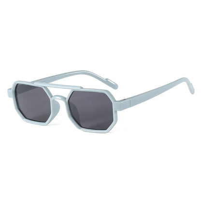 Children’s Sunglasses Vintage Double-beam Sun Glasses UV400 Outdoor Girl Boy Fashion Glasses Classic Square Kids Sunglasses