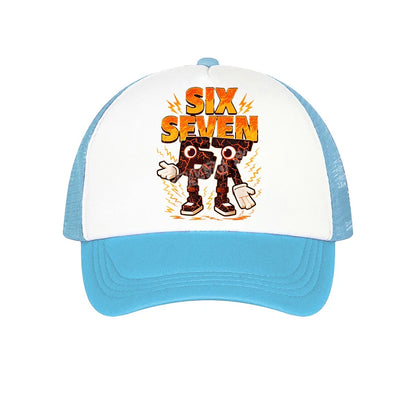 Steal A Brainrot 67 Baseball Cap Game Character Print Sun Hat Kids Adult Adjustable Peaked Caps Anime Fashion Summer Casual Hats
