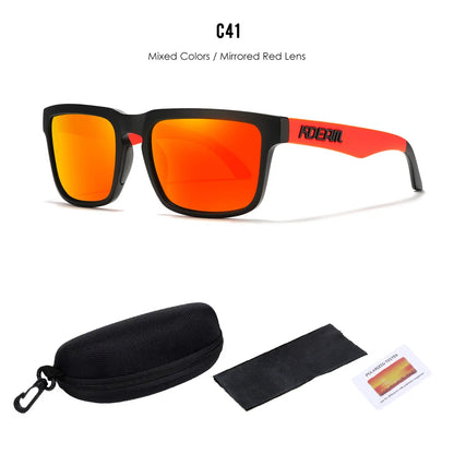 Kdeam High Quality Original Brand Design Polarized Sunglasses for Women Men Fashion Unisex  Trendy Outdoor Eyewear For Couple