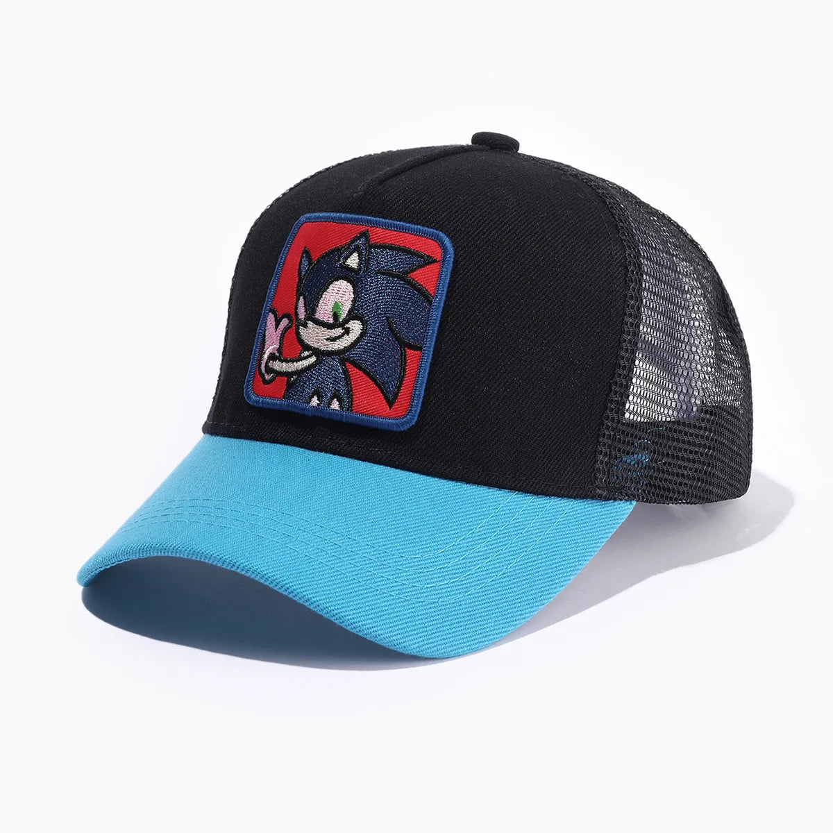 Hot Sale Unisex Cartoon Cap High Quality Sonic The Hedgehog Shadow Sonic Breathable Sun Hat Kids Gifts Cap Fashion Mouse Hat