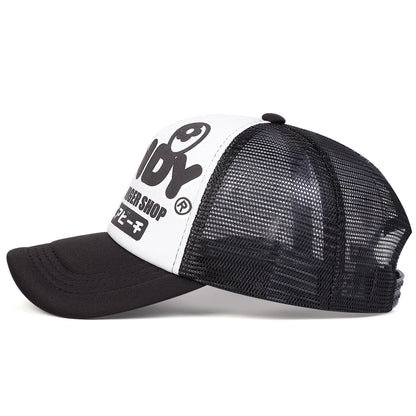 Unisex VANDY Letter Printing Baseball Net Caps Spring Summer Outdoor Adjustable Casual Hats Dad Hat Sunscreen Hat Sports Cap