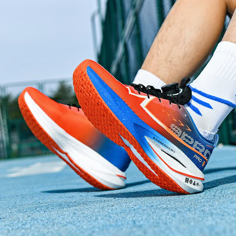 Casual Running Shoes Men Marathon Sports Carbon Board Breathable Lightweight Women's Comfortable Athletic Nonskid Sneakers 2026