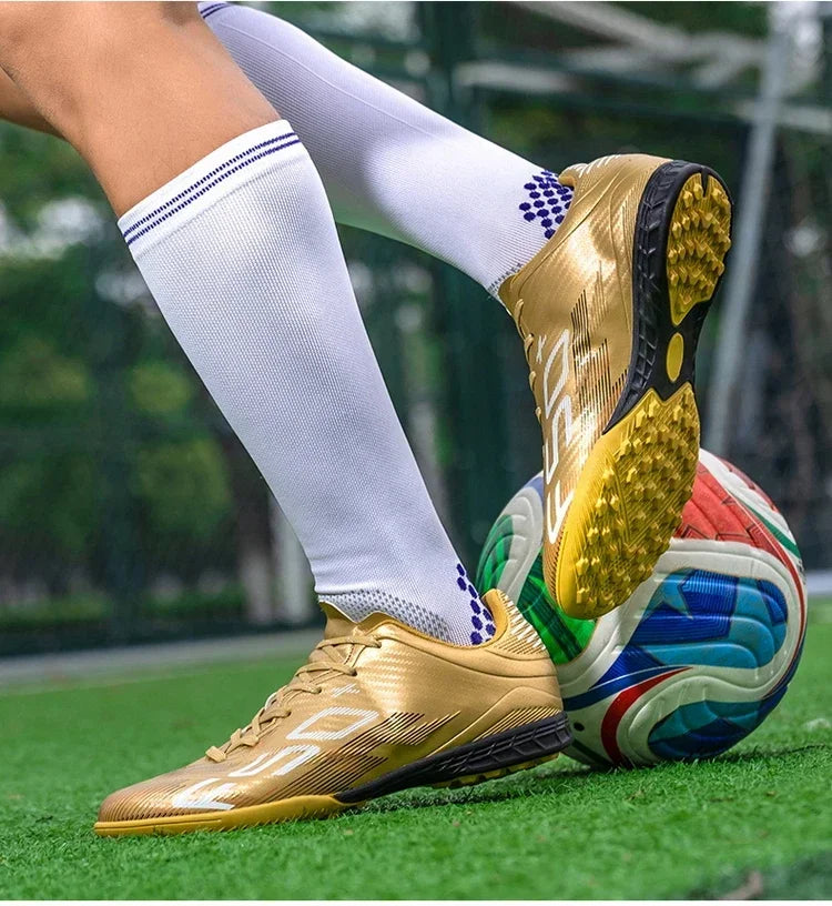 Nouvelles chaussures de football pour hommes, chaussures de football professionnelles, chaussures d'entraînement, chaussures de match, baskets antidérapantes, chaussures de sport pour terrain gazonné, chaussures d'extérie