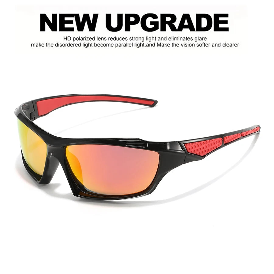 Fashion Sports Sunglasses Polarized UV Protection Personalized Glasses Round Frame Metal Men's And Women's UV400 Eyewear