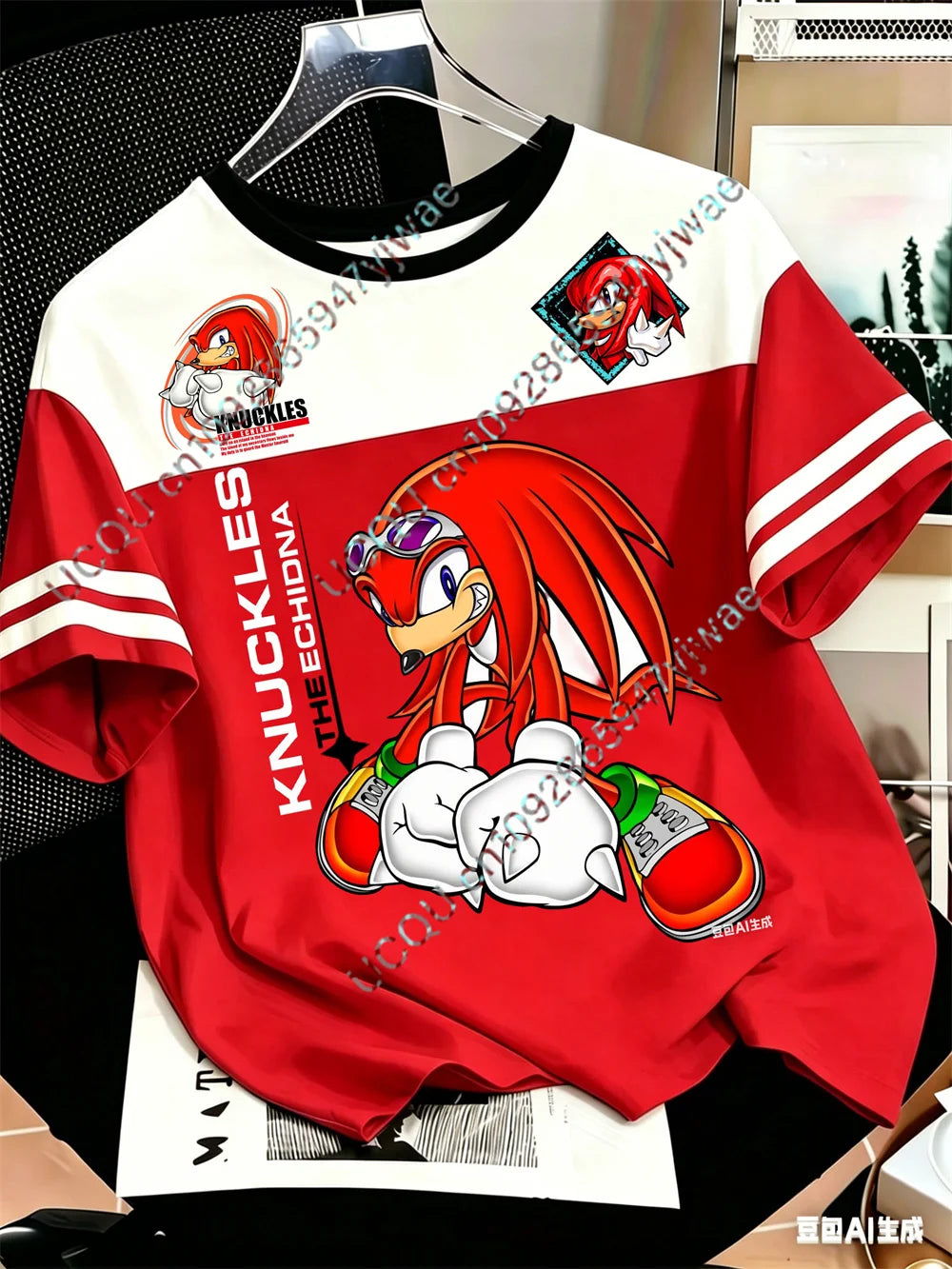 Blue The Hedgehog Sonic Tails 3d Graphic Printed Jersey Anime Game Fan Tee Fashion Street Wear Y2k Top Adult Children'S T-Shirt