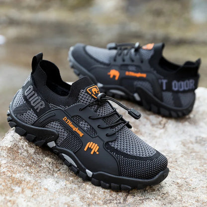 Chaussures décontractées d'été respirantes pour hommes, chaussures de sport pour hommes, confortables et légères, chaussures de sport d'extérieur