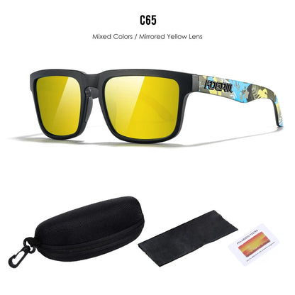 Kdeam High Quality Original Brand Design Polarized Sunglasses for Women Men Fashion Unisex  Trendy Outdoor Eyewear For Couple