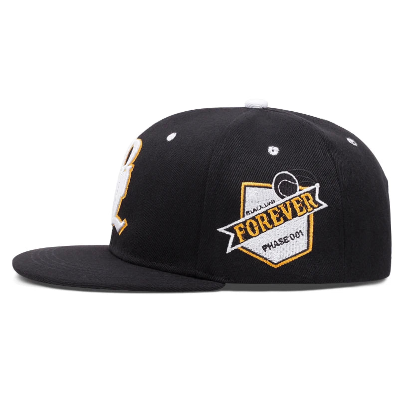 Trendig ny LPL Side FOREVER herrhatt i street- och hiphop-stil, skateboardhatt, damhatt för friluftsliv och solskydd, baseballkeps med platt kant