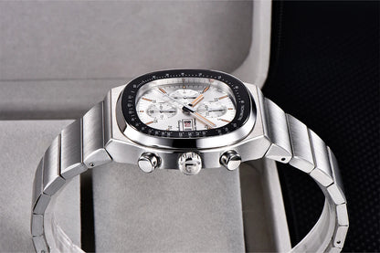 PAGANI DESIGN New PD1819 Men‘s Quartz Watches 40mm Sapphire Stainless Steel Waterproof Luminous C3 Chronograph reloj hombre