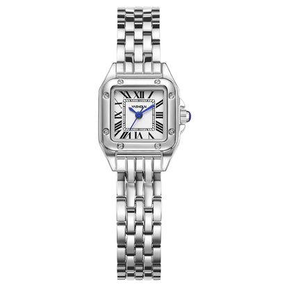 YASHIDUN Fashion Women Watch Stainless Steel Luxury Ladies Quartz Watches Business Female Clock Bracelet Wristwatch Women Gift
