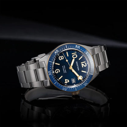 SEESTERN Diver Men's Watch Automatic Mechanical Wristwatches NH35 Movement Ceramic Bezel 20Bar Waterproof Sapphire Luminous S434-2