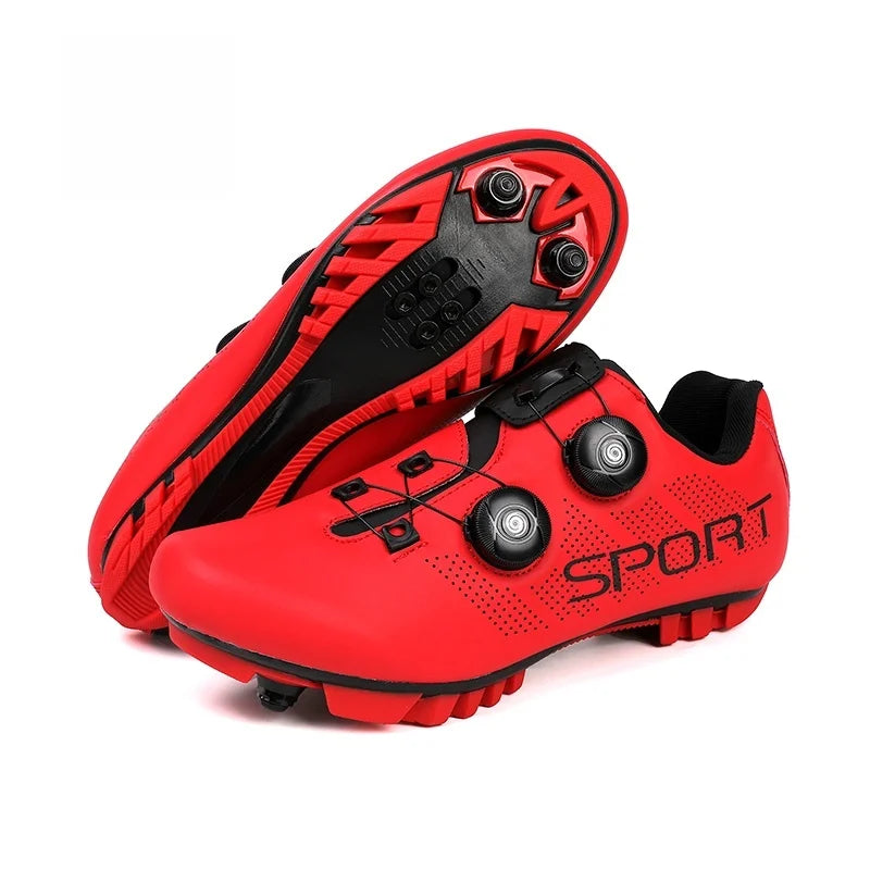 Ténis de ciclismo, sapatos de MTB respiráveis, sapatos de ciclismo de montanha para homem e mulher, sapatos para trilhos, sapatos desportivos para ciclismo de estrada, sapatos de ciclismo com pedais SPD