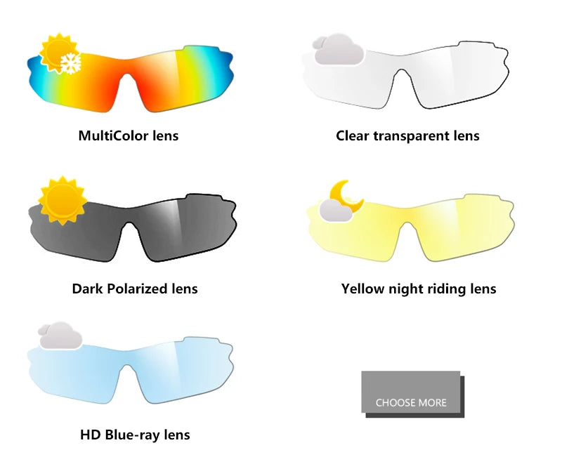 ELICIT New Photochromic Polarized Cycling Glasses Men Women Bike Glasses UV400 Eyewear Sunglasses HikingMTB Road Bicycle Goggles