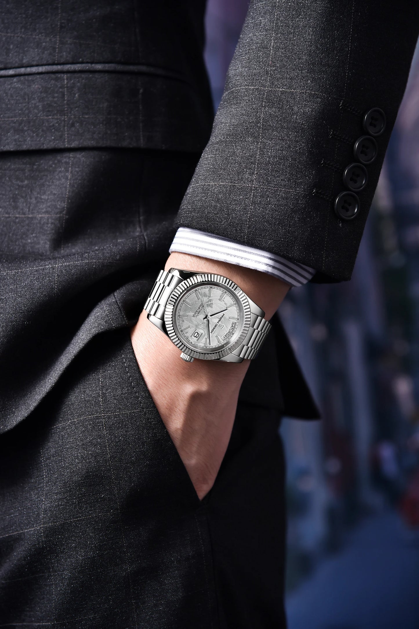 PAGANI DESIGN 2025 New Date Week 40MM Men's Watches Brand Luxury Gold Automatic Watch Men Waterproof Mechanical Wrist watch Men