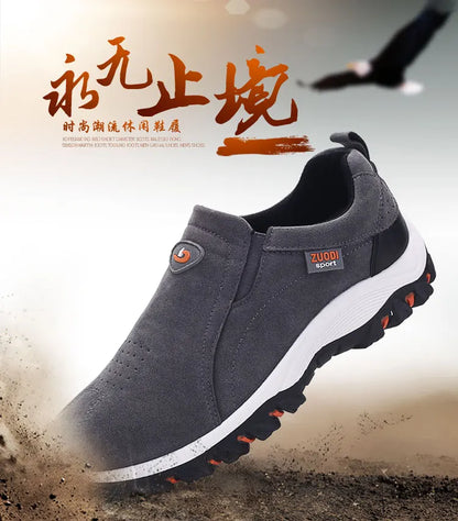Men's Fashionable Casual Sports Shoes, Outdoor Walking and Hiking Shoes, Loafers, Comfortable Shoes, Lightweight, Plus Size38-50